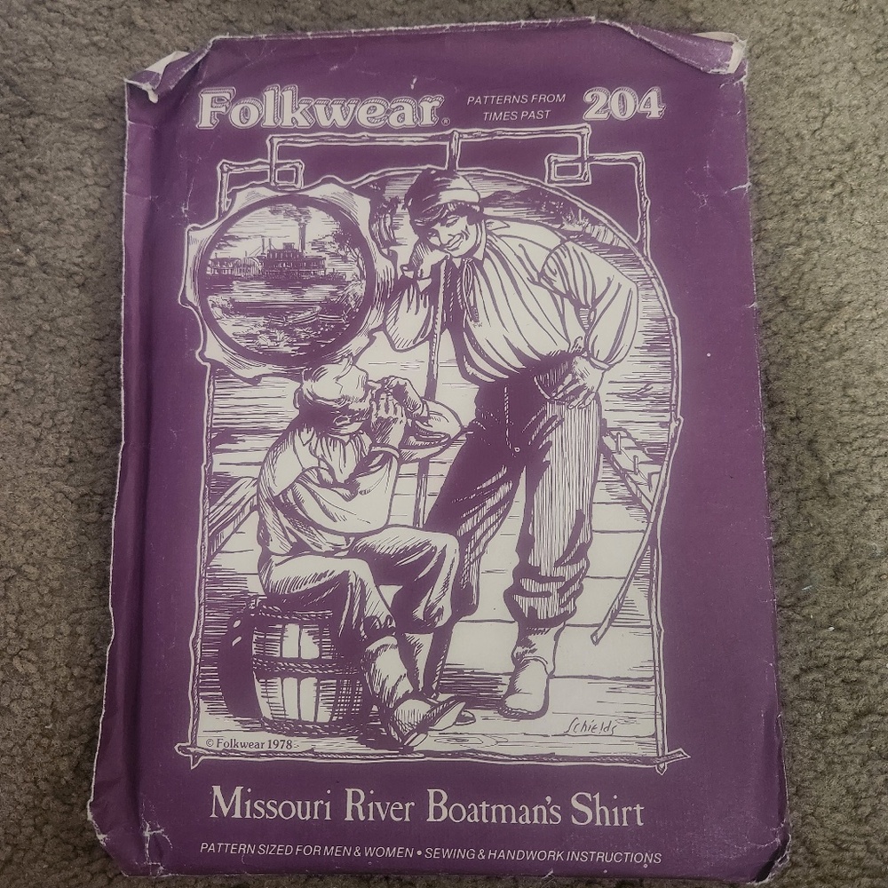 Set of 3 Folkwear patterns. - Picture 4 of 7